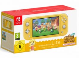 Nintendo Switch Lite sárga + Animal Crossing: New Horizons játékkonzol csomag (NSH138)